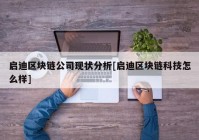 启迪区块链公司现状分析[启迪区块链科技怎么样]